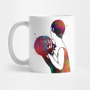 Basketball sport art #basketball Mug